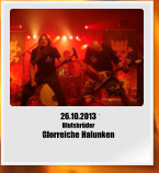 26.10.2013 Blutsbrüder Glorreiche Halunken