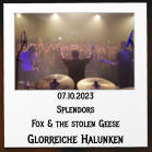 07.10.2023 Splendors Fox & the stolen Geese Glorreiche Halunken
